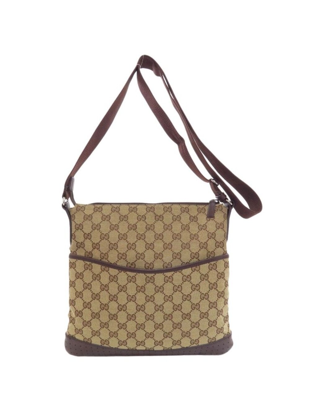 Gucci GG Shoulder Bag Canvas